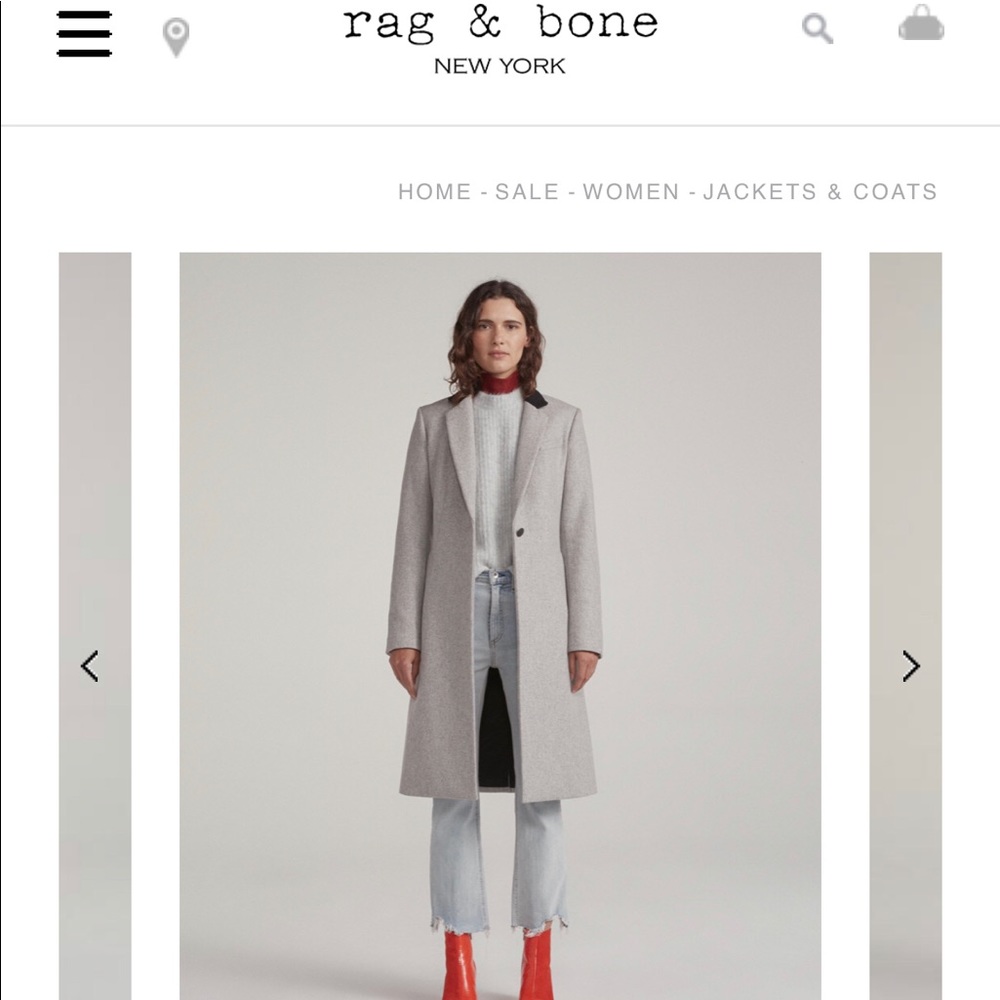 NWT r&b Daine Coat size 0